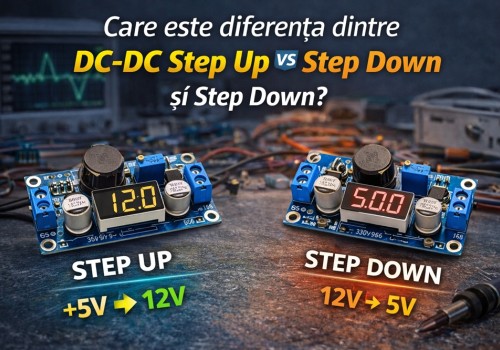 DC-DC Step Up vs Step Down – What’s the Difference?