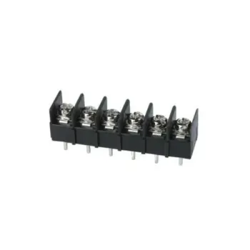 7.62mm 6 Pin Barrier Terminal Block Connector 7.62mm 6 Pin Barrier Terminal Block Connector