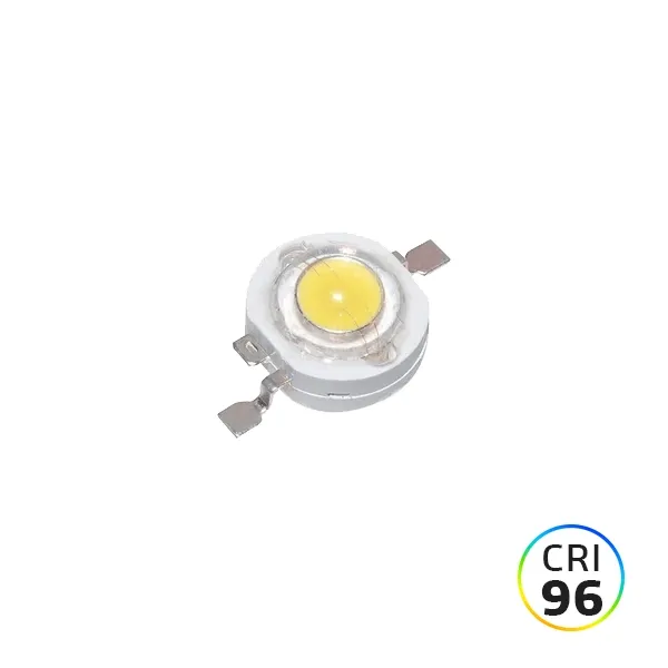 1W Power Led High CRI White 6000-6500K 96CRI