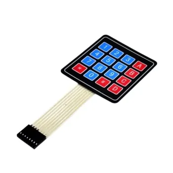 16 Button 4x4 Membrane Matrix Keypad 16 Button 4x4 Membrane Matrix Keypad