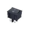 KCD2-501-4 ON-OFF Rocker Switch DPST 4 Pin 250V 10A - Black