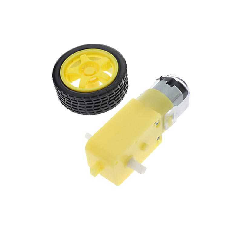 6V 250 RPM Motor and Wheel Set 6V 250 RPM Motor and Wheel Set