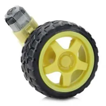 6V 250 RPM Motor and Wheel Set 6V 250 RPM Motor and Wheel Set