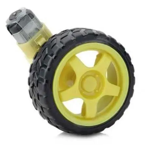 6V 250 RPM Motor and Wheel Set