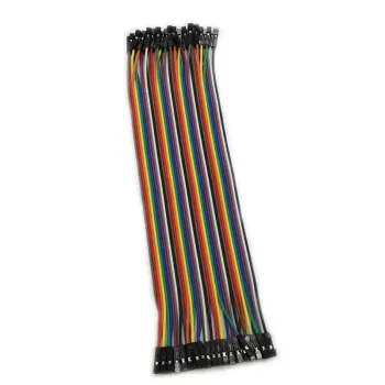 20cm 40-Pin Female-to-Female Jumper Cables 20cm 40-Pin Female-to-Female Jumper Cables