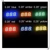 7mm 7-Segment 3 Digit Display Common Anode 2831BS - RED