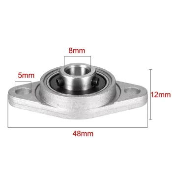 KFL08 8mm Cast Iron Bearing Housing KFL08 8mm Cast Iron Bearing Housing