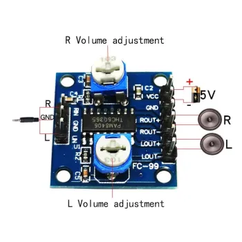 PAM8406 Digital Audio Amplifier Module Board PAM8406 Digital Audio Amplifier Module Board