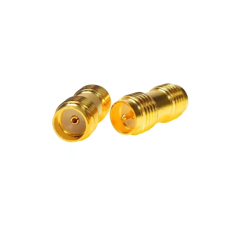 RP-SMA Femei la SMA Femei RF Conector Adaptor Drept