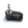 3.5mm Audio Dual Channel Stereo Male Jack - 3.5 mm 4 Pole Right Angle Plugs