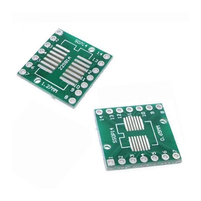 SOP-14 to DIP-14 Converter SMD to DIP Adapter Board