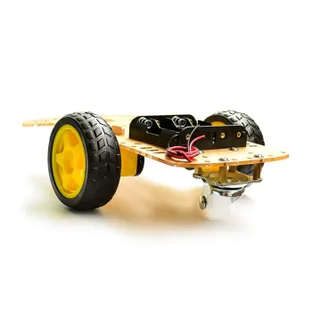 2WD Car Chassis (2 wheels + 1 drunk wheel) 2WD Car Chassis (2 wheels + 1 drunk wheel)