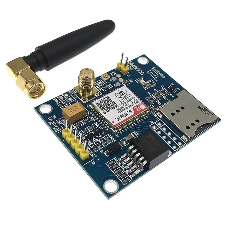 Modul SIM800C GSM/GPRS cu Antenă și Regulator Încorporat Modul SIM800C GSM/GPRS cu Antenă și Regulator Încorporat