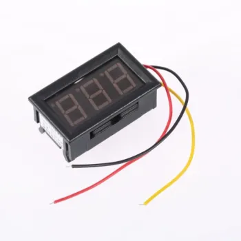 Digital DC Voltage Indicator Voltmeter Display 4.5-100V - Case Digital DC Voltage Indicator Voltmeter Display 4.5-100V - Case
