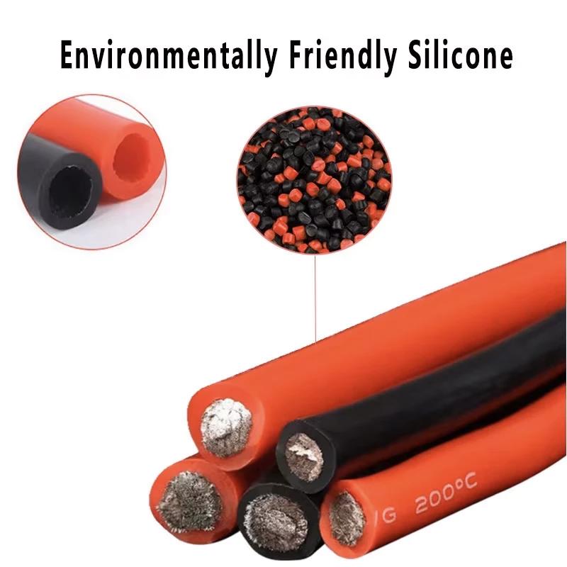 Sârmă Siliconică Flexibilă 30 AWG 0,08 mm Cupru Staniu - ROȘU - 1 Metru