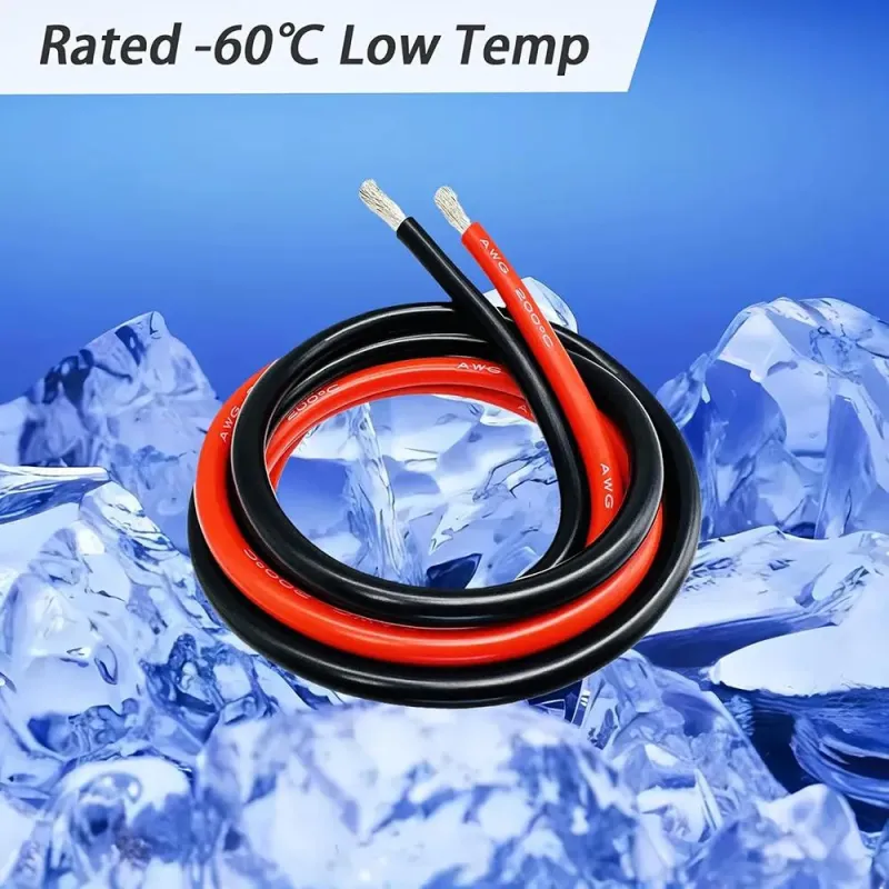 Sârmă Siliconică Flexibilă 30 AWG 0,08 mm Cupru Staniu - ROȘU - 1 Metru