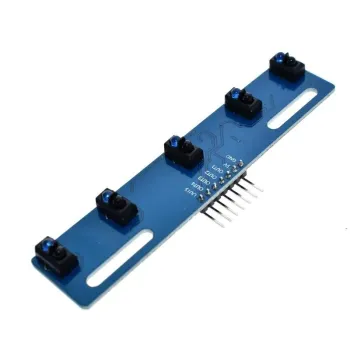TCRT5000 5-Channel Line Tracking Sensor Module TCRT5000 5-Channel Line Tracking Sensor Module