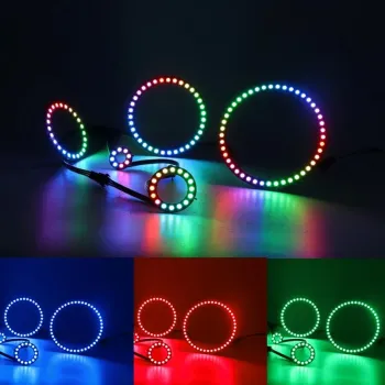 WS2812 Neopixel Adresabil RGB Led Modul Rotund pe 12 Biți