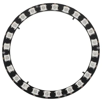 WS2812 Neopixel Adresabil RGB Led Modul Rotund pe 24 de Biți