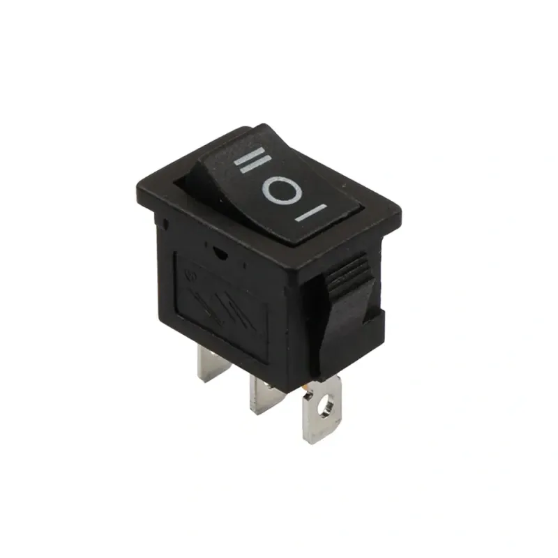 KCD1-103 Rocker Switch SPDT 3 Ways 21x15 mm - Black