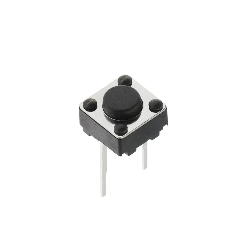 Comutator cu Buton Tactil Momentan 6x6x5mm cu 2 Pini