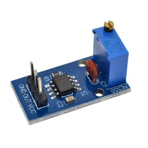 NE555 Pulse Generator Module with Adjustable Frequency