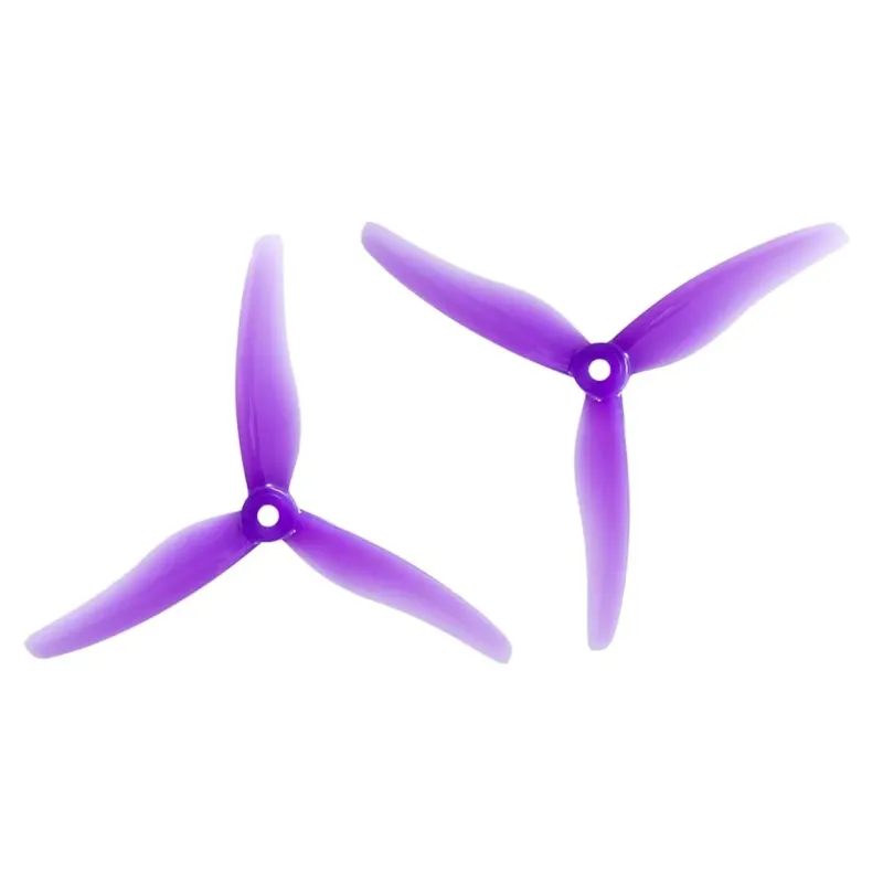 Gemfan Hurricane 51433 Propeller 3-blade 2 CW- 2 CCW (4pcs) - Purple