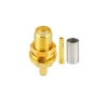 Conector RF Feminin SMA Pentru RG316 RG174 LMR-100A