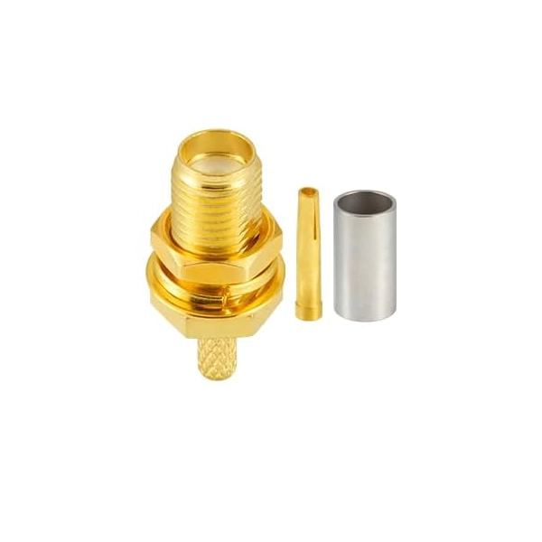 Conector RF Feminin SMA Pentru RG316 RG174 LMR-100A
