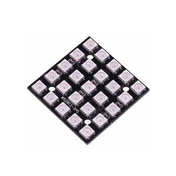 WS2812B Neopixel Adresabil RGB Led Modul 5x5 Matrice Pătrată 25 Biți WS2812B Neopixel Adresabil RGB Led Modul 5x5 Matrice Pătrată 25 Biți