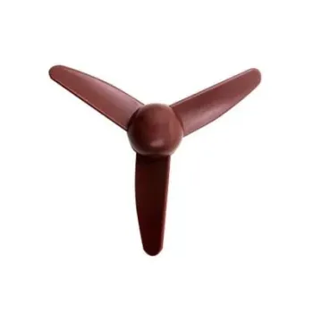 Turbină Eoliană Elice 8cm Mini Blade Pentru Mini DC Motor - Brown