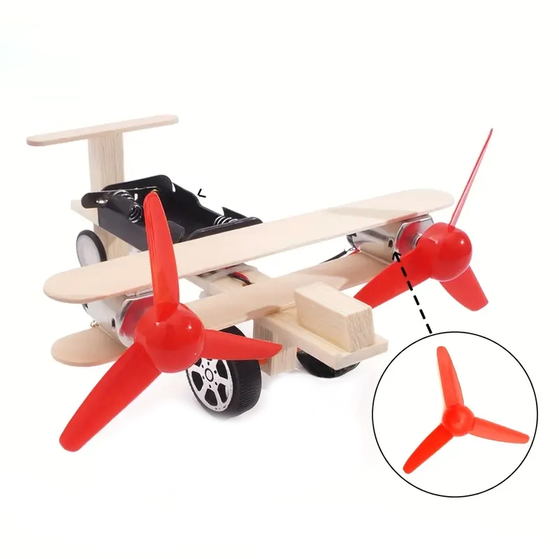 Mini DC Motor and Propeller Set - Green