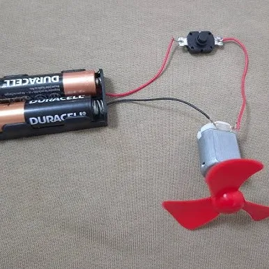Mini Motor DC 3V cu Elice