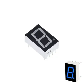 14mm 7-Segment 1 Digit Display Common Anode 5611BB - BLUE 14mm 7-Segment 1 Digit Display Common Anode 5611BB - BLUE