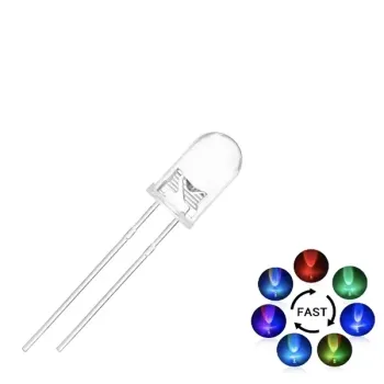 5mm Flashing Led - Multi Light Blinking RGB Led - Fast 5mm Flashing Led - Multi Light Blinking RGB Led - Fast