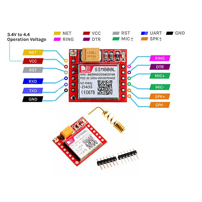 SIM800L GSM / GPRS Modul Placă de Dezvoltare SIM800L GSM / GPRS Modul Placă de Dezvoltare