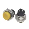 16mm Push Button Momentary ON-OFF 2A PBS-26B - YELLOW