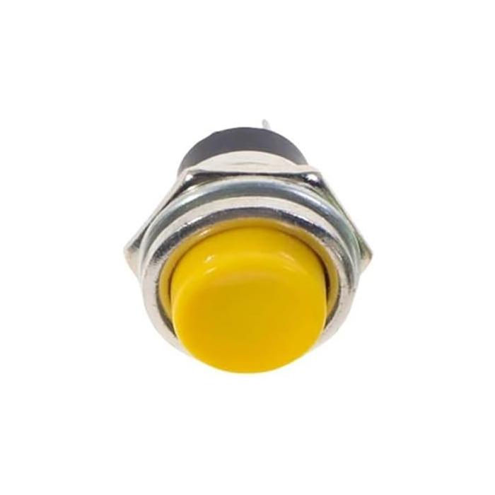 16mm Push Button Momentary ON-OFF 2A PBS-26B - YELLOW 16mm Push Button Momentary ON-OFF 2A PBS-26B - YELLOW