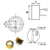 Condensator Superfarad 0.1F 5.5V Tip Baterie Supercondensator