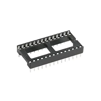 IC Socket 2x14 - DIP 28-Pin Integrated Circuit -Wide IC Socket 2x14 - DIP 28-Pin Integrated Circuit -Wide