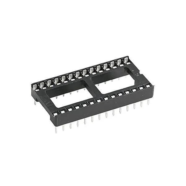 IC Socket 2x14 - DIP 28-Pin Integrated Circuit -Wide