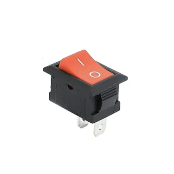Comutator Basculant ON-OFF SPST 21x15 mm - Roșu Comutator Basculant ON-OFF SPST 21x15 mm - Roșu