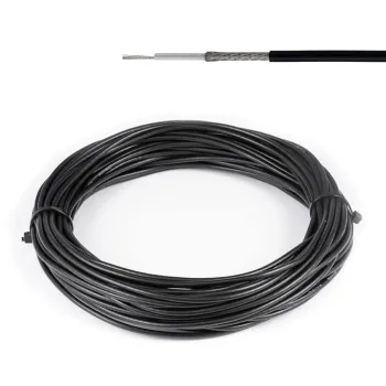 RG174-U Coaxial Cable 50 Ohm Flexible for RF Antenna - 1 Meter