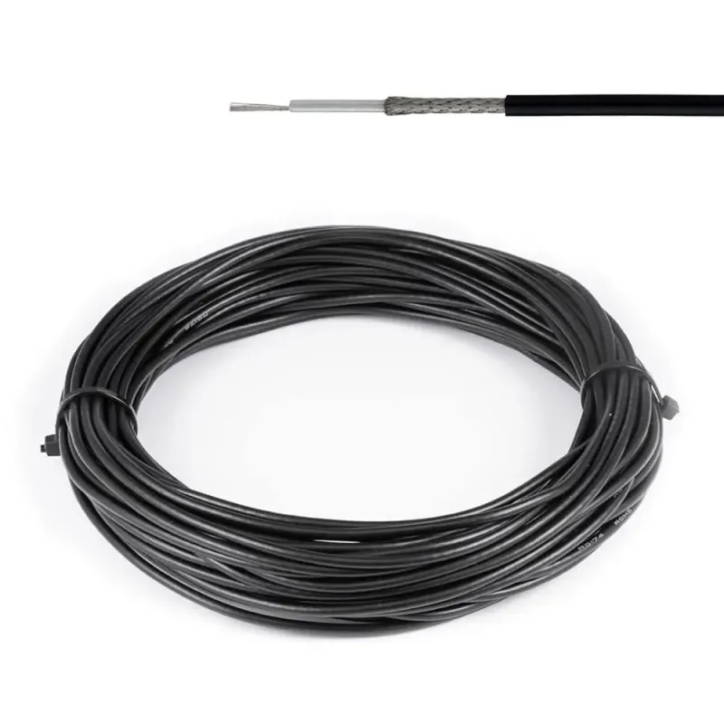 RG174-U Cablu Coaxial 50 Ohm Flexibil Pentru Antene RF - 1 Metru