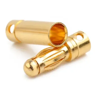 4mm Banana Bullet Plug - 1 Pair 4mm Banana Bullet Plug - 1 Pair