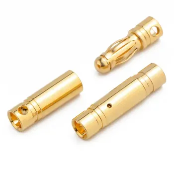 4mm Banana Bullet Plug - 1 Pair 4mm Banana Bullet Plug - 1 Pair