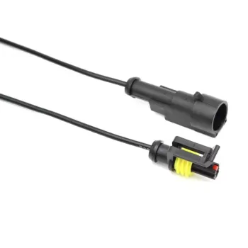 Set de Conectori AMP 1.5 Impermeabil 1P (Mascul + Femelă) – 15 cm cu Cablu de 18AWG