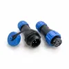 Conector impermeabil SP13 IP68, priza masculină cu 3 pini și soclu feminin (Un set)