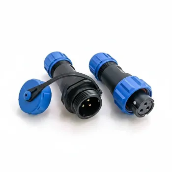 Conector impermeabil SP13 IP68, priza masculină cu 3 pini și soclu feminin (Un set)