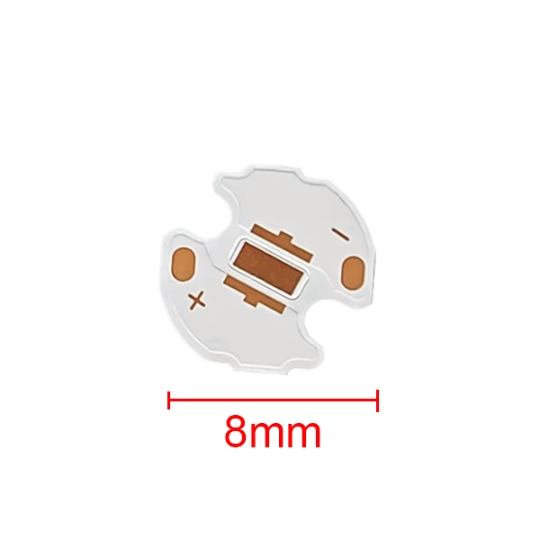 Mini Led Heatsink 8mm for 3534 High Power Cree Leds